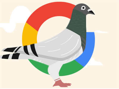 الگوریتم کبوتر گوگل اختراع جدید گوگل