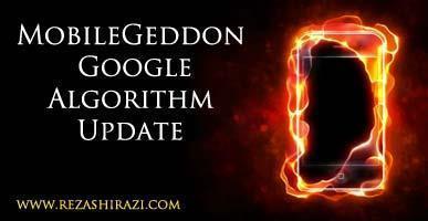 الگوریتم جدید گوگل - موبایل گدون - mobilegeddon